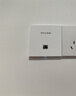 普联（TP-LINK）AX3000全屋WiFi6无线面板AP套装家用企业组网TL-XAP3002GI-PoE 薄款（方）易展版套装（1拖3） 实拍图