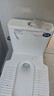 星雨洁 台式蹲便器 坐便器马桶改蹲坑免砌台安装陶瓷水箱一体防臭大便器 300坑距存水弯款带喷枪（自己安装） 实拍图