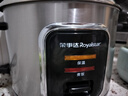 荣事达（Royalstar）电饭煲电饭锅家用3-4人0涂层老式直身锅老人一键柴火饭保温304不锈钢内胆送防焦盘蒸笼4升RZ-Y40G 实拍图
