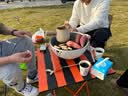 南木熊户外折叠椅月亮椅便携式钓鱼野餐高背椅躺椅折叠凳子午休折叠床 月亮椅【黑色】 实拍图