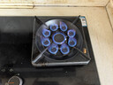 Haotaitai天然气家用燃气灶双灶猛火灶5.2KW台式嵌入式定时猛火炉具玻璃鸳鸯灶JZT-ZR02-JD 实拍图
