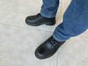 百丽黑曜石勇士厚底休闲加绒靴子户外工装马丁靴A1764DD4 黑绒里 41 实拍图