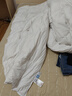 无印良品100%白鹅羽毛被子 羽毛绒丝冬被 秋冬被芯约5.9斤200*230cm白色 实拍图