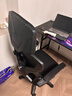 锦汐 电脑椅家用办公椅子靠背人体工学椅学习转椅老板座椅游戏电竞椅 【二代升级款】黑框黑网 实拍图