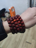 龍隐正宗小叶紫檀手串男女士款文玩手链檀香木佛珠子转运正品高端情侣 带金星款8mm*108颗（京仓速发） 实拍图