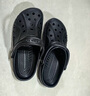 卡骆驰（CROCS）洞洞鞋贝雅男鞋女鞋轻便耐磨一脚蹬拖鞋休闲鞋|10126 黑色-001 41 /42(260mm) 实拍图