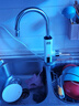 奥克斯（AUX）电热水龙头热水器加热水龙头快速热水变频恒温厨房下进水 【大屏数显】雪山白+漏保插头+万向喷头 实拍图
