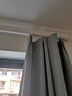 致尚简约罗马杆加厚铝合金窗帘杆黑白色单双杆子顶装侧装打孔窗帘支架 纯情白-圆球-单杆 定制1.8m内含头总长（整根发货） 实拍图