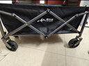 野徒者露营车户外推车野餐车儿童可躺露营装备折叠摆摊营地车小买菜车 【活动款】曜石黑-5寸万向轮 升级加粗全钢车架 实拍图