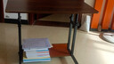 亿家达宿舍床边桌可移动升降办公工作台卧室出租屋用书桌笔记本电脑桌子 【双层-板式款】 原野橡木色80*50cm【可升降 实拍图