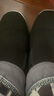 强人加绒保暖冬季男棉鞋套脚款防寒平底休闲男鞋 简约棉布鞋 黑色 41 实拍图