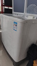 小天鹅（LittleSwan）双桶双缸洗衣机半自动 12公斤大容量 强力去污洗大件 节能 TP12S156 以旧换新 国家补贴 一级能效 实拍图