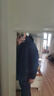 雅戈尔（YOUNGOR）羽绒服男连帽羽绒服聚酯纤维面料鹅绒填充保暖舒适 藏青VLYD419889FTA L 175/96A 实拍图