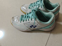 YONEX尤尼克斯羽毛球鞋yy男女款训练透气缓震SHB101CR 白薄荷40 实拍图
