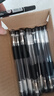 得力（deli）经典拔帽中性笔 0.5mm办公中性笔 水笔签字笔子弹头50支/盒 黑色33393 实拍图