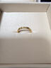 六福珠宝 黄金戒指碎碎冰实心足金戒指 计价 10号-约2.16克 实拍图