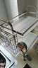京东京造 碗盘置物架碗架沥水架厨房台面收纳餐盘架厨房烹饪器具[不锈钢] 实拍图