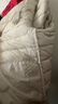 鸭鸭（YAYA）佟丽娅同款轻薄羽绒服女新款冬季短款圆领内胆修身时尚薄外套男 米白色【女款无领】 XL 【建议115-125斤】 实拍图