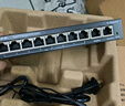 普联（TP-LINK）10口千兆8口PoE交换机 9口千兆电+1光 网络分线器分流器交换器TL-SG2210LPF 实拍图