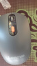 联想（Lenovo） 无线蓝牙双模充电鼠标 蓝牙5.0/3.0 便携办公鼠标人体工学设计 Howard风暴灰充电版 实拍图