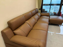 顾家家居政府补贴意式真皮沙发头层牛皮客厅轻奢大户型家用2025新款1516 【咖啡色】3.1m丨细腻亲肤丨分段式支撑丨头层牛皮 宽大坐深丨可枕可靠丨慵懒坐感丨久坐不塌 实拍图