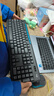 罗技（Logitech）MK275 键鼠套装 无线键鼠套装 办公键鼠套装 全尺寸 商务键鼠套装 带无线2.4G接收器 黑蓝色 实拍图
