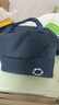 安买保温包学生饭盒便当收纳袋防水加厚铝箔保温野餐包手提袋蓝S1943 实拍图