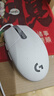 罗技（G）G102 有线游戏鼠标 白色 RGB灯效 吃鸡鼠标 绝地求生 轻量化设计 G102第二代 实拍图