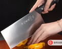 十八子作家用菜刀组合 砍骨刀切片刀 佳锐刀具两件套 SL2339-A/B  实拍图