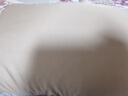 林夕一晨纯棉老粗布全荞麦壳枕头睡眠专用枕头深度颈椎枕芯护枕套荞麦皮 灰格 成人款（荞麦壳枕头）40*60 实拍图
