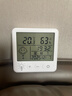 电子温湿度计家用高精准度室内壁挂婴儿房气温显示温度湿度表闹钟 便捷温湿度计-夜光充电款-1个装*【专利】 实拍图