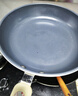 荣事达（Royalstar）平底锅不粘锅家用平底煎锅煎蛋神器煎饼锅煎牛排专用锅 【不易粘锅】蓝钛平底锅带盖 26cm 实拍图