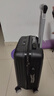 梵地亚行李箱男小型拉杆箱女旅行箱飞机可登机箱包密码箱皮箱子20英寸黑 实拍图