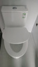 九牧（JOMOO）11176-2-1/41K-1 大力神升级家用马桶虹吸抗菌坐便器400坑距 实拍图