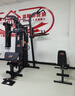 军霞（JUNXIA）综合训练器健身器材多功能一体机力量站健身器材家用健身房组合器 DS932/80KG配重/升级仰卧板+单车 实拍图