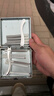 若烟烟盒20支装超薄便携男士皮质创意金属防压收纳香菸盒个性礼品烟夹 实拍图