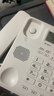 飞利浦（PHILIPS）有绳电话机座机 固定电话 办公家用 双接口 免电池 免提通话 一键拨号 黑名单 TD2815 白色 实拍图