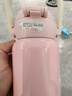 COOKSS儿童保温杯男女孩小学生上学专用水杯幼儿园吸管杯子水壶新款粉色 实拍图