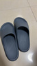 朴西香蕉船情侣凉拖鞋女浴室不易滑室内居家四季拖鞋男 深灰 44-45 实拍图