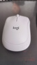 罗技（Logitech）M221 轻音鼠标 无线鼠标 办公鼠标 对称鼠标 带无线微型接收器 米白色 实拍图