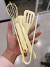 COOKSS宝宝辅食工具汤勺铲子套装硅胶食品级婴儿食物夹蒸糕蒸蛋打蛋器 实拍图
