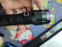 魔铁（MOTIE）大功率紫光灯鉴定紫外线伍德氏手电筒365nm荧光玉石古玩验钞烟酒 实拍图