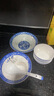 HKML碗盘碟套装家用景德镇碗筷陶瓷器吃饭碗菜盘面汤碗鱼盘勺组合餐具 蓝青花2碗2勺 实拍图