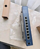 普联（TP-LINK）5口全千兆钢壳交换机 企业级交换器 4口监控网络网线分线器  金属机身 TL-SG1005D 实拍图