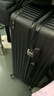 SOO行李箱男万向轮拉杆箱耐磨抗摔26英寸A330旅行箱密码箱女商务黑色 实拍图