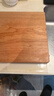 京东京造 菜板 砧案板切菜实木家用双面抗菌【乌檀整木】加厚 50*35*3cm 实拍图