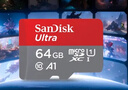 闪迪（SanDisk）64GB TF（MicroSD）内存卡 A1 U1 C10 至尊高速移动版存储卡 读速140MB/s 手机平板游戏机内存卡 实拍图