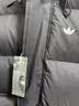 阿迪达斯（adidas）三叶草系列 中性 3S LONG DOWN U 长款羽绒服 KC2564 黑色  S 实拍图