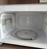 美的（Midea）快捷微波炉 家用小型  360°转盘加热  旋钮操控 高温杀菌 易洁内胆 M1-L213B 纯白 实拍图