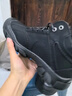 卡帝乐鳄鱼（CARTELO）冬季男士软皮加绒保暖皮毛一体雪地靴高帮加厚羊毛棉鞋KJ01 黑41 实拍图